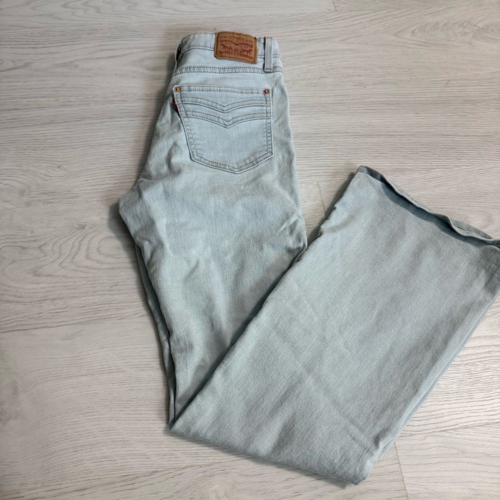 Levi’s Flared Light Blue Denim Jeans
